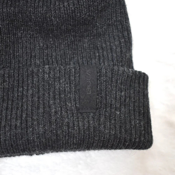 Bula Knit Beanie Unisex Sz O/S Merino Wool Blend Minimalist Neutral Outdoor - Picture 3 of 10